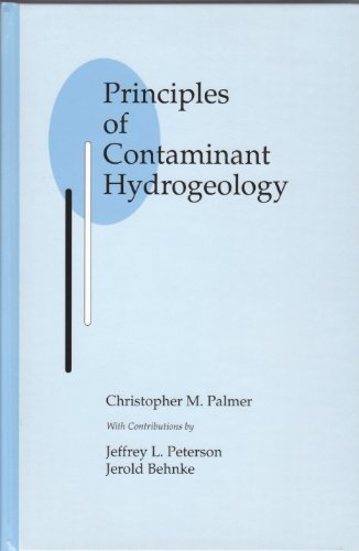9780873712804: Principles of Contaminant Hydrogeology