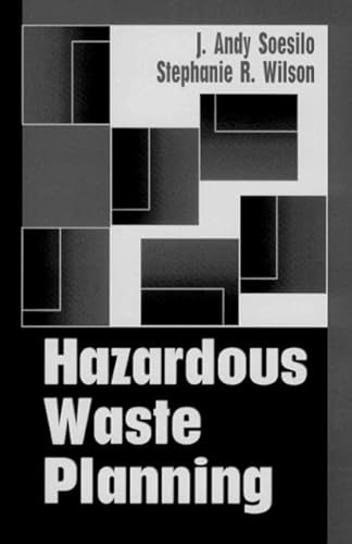 Imagen de archivo de Hazardous Waste Planning a la venta por Zubal-Books, Since 1961