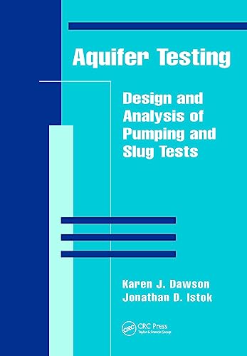 Aquifer Testing: Design and Analysis of Pumping and Slug Tests