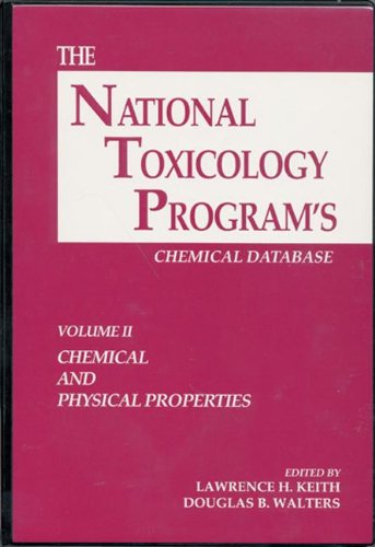 9780873716888: The National Toxicology Program's Chemical Database, Volume II: Volume 2