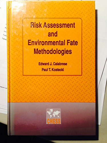 Imagen de archivo de Risk Assessment and Environmental Fate Methodologies a la venta por Wonder Book