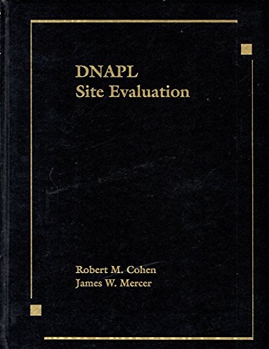 Stock image for Dnapl Site Evaluation for sale by ThriftBooks-Atlanta