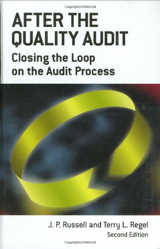 Imagen de archivo de After the Quality Audit: Closing the Loop on the Audit Process a la venta por Half Price Books Inc.