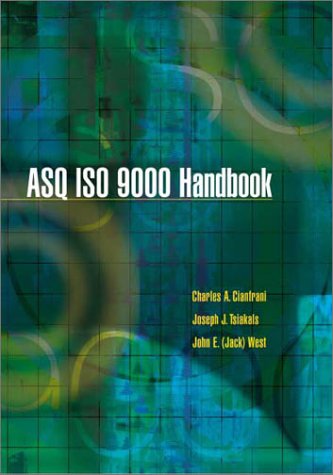 Beispielbild fr The Asq ISO 9000: 2000 Handbook zum Verkauf von ThriftBooks-Dallas