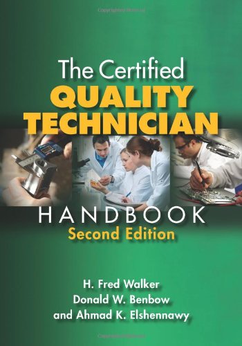 Imagen de archivo de The Certified Quality Technician Handbook, Second Edition a la venta por Zoom Books Company