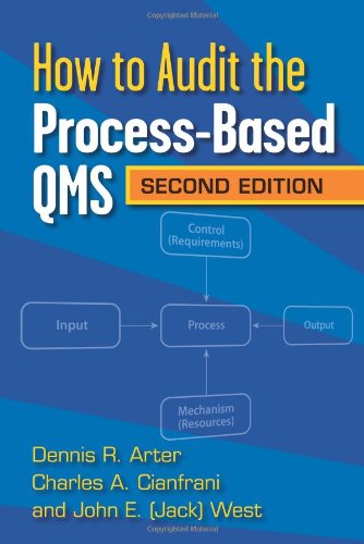 9780873898447: How to Audit the Process Based QMS, Second Edition