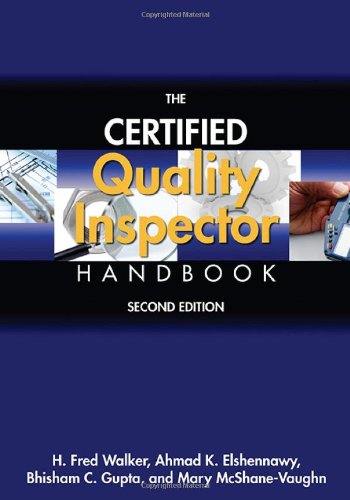 9780873898454: The Certified Quality Inspector Handbook