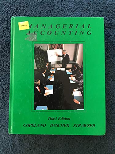 Stock image for Managerial Accounting