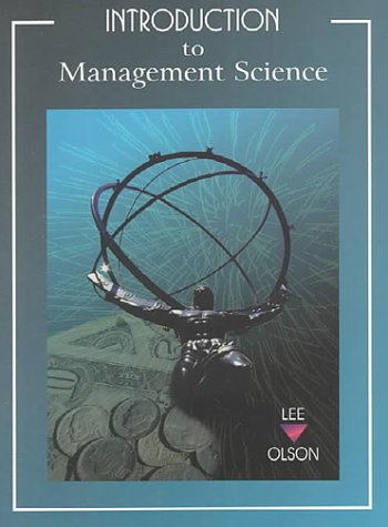Beispielbild fr Introduction to Management Science zum Verkauf von dsmbooks