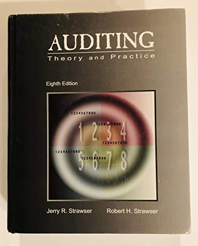 Stock image for Auditing: Theory and Practice for sale by Irish Booksellers