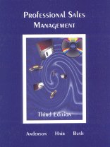 Stock image for Professional Sales Management for sale by Better World Books