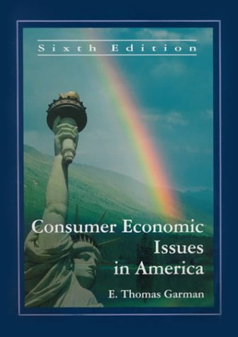 Stock image for Consumer Economic Issues in America for sale by HPB-Red