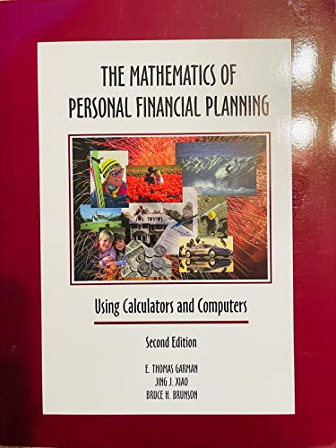 Beispielbild fr Mathematics of Personal Finance Using Calculators and Computers zum Verkauf von Better World Books