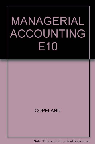 9780873939225: Managerial accounting