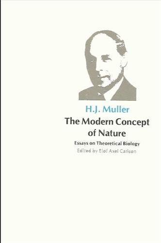 Stock image for The Modern Concept of Nature : Essays on Theoretical Biology and Evolution for sale by Better World Books