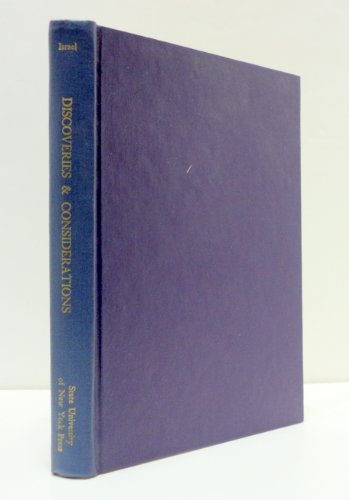 Discoveries & Considerations Essays On Early American Literature & Asthetics Presented To Harold ...