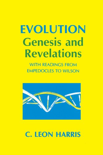 Beispielbild fr Evolution-Genesis/Revel: With Readings From Empedocles to Wilson zum Verkauf von Ken's Book Haven