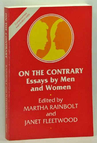 9780873957205: On the Contrary: Essays by Men and Women