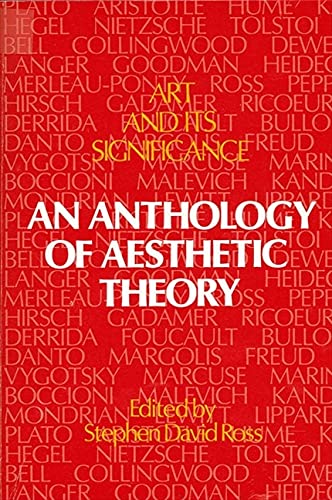 Beispielbild fr Art and Its Significance: An Anthology of Aesthetic Theory, First Edition zum Verkauf von SecondSale