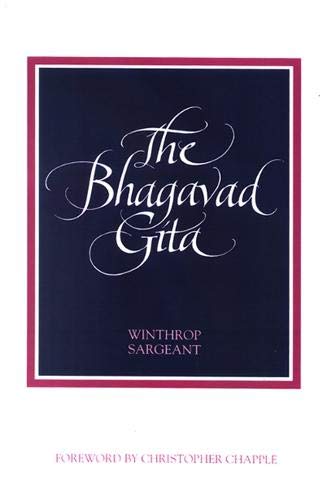 Bhagavad Gita: An Interlinear Translation from the Sanskrit (Suny Series in Cultural Perspectives) (English and Sanskrit Edition) (9780873958318) by Sargeant, Winthrop