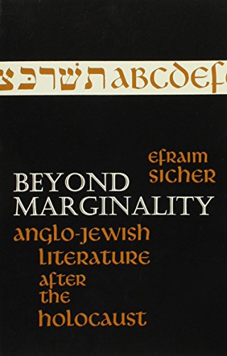 Stock image for Beyond Marginality: Anglo-Jewish Literature after the Holocaust. for sale by Henry Hollander, Bookseller