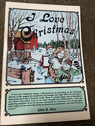 Imagen de archivo de I Love Christmas a la venta por -OnTimeBooks-