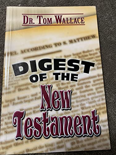 Beispielbild fr Digest of the New Testament zum Verkauf von HPB-Red