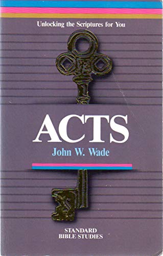 Stock image for Acts (Standard Bible Studies) for sale by HPB-Movies
