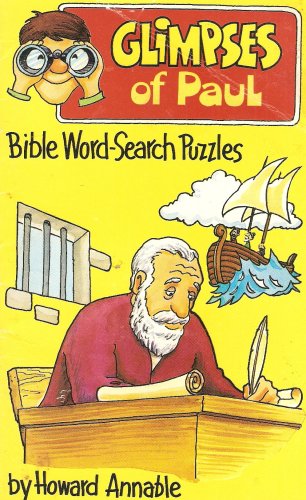 Stock image for Glimpses of Paul: Bible Word-Search Puzzles for sale by ThriftBooks-Dallas