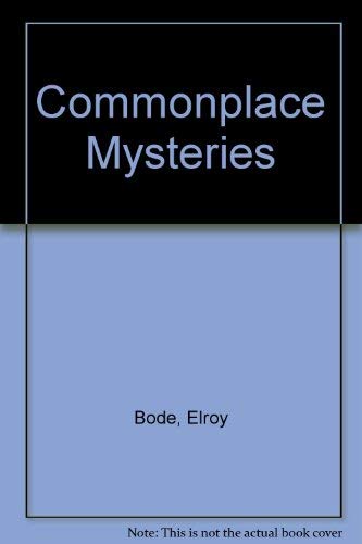9780874042191: Commonplace Mysteries
