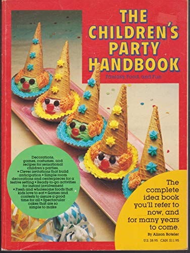 Stock image for The Children's Party Handbook for sale by HPB-Emerald