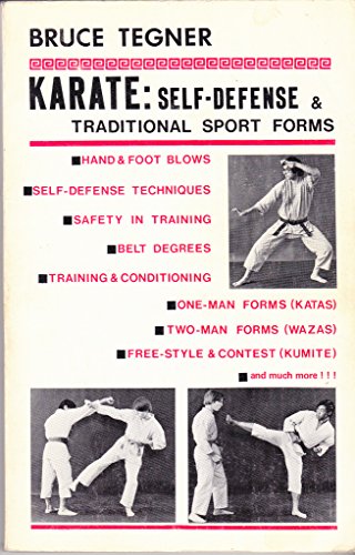 Beispielbild fr Karate: self-defense & traditional sport forms zum Verkauf von Books From California