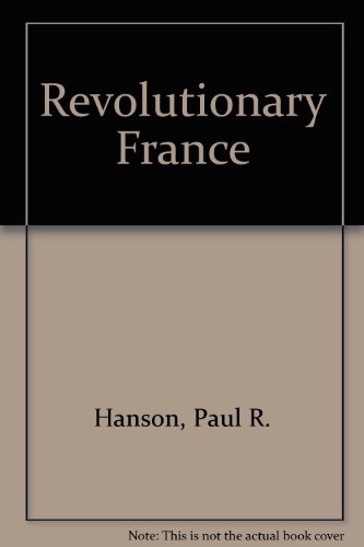 Stock image for Revolutionary France for sale by Aaron Books