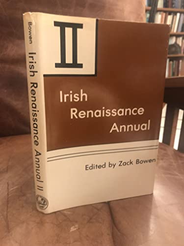 9780874131857: Irish Renaissance Annual: No. 2