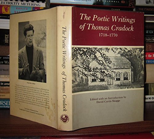Stock image for Poetic Writings of Thomas Cradock, 1718-1770 for sale by Midtown Scholar Bookstore