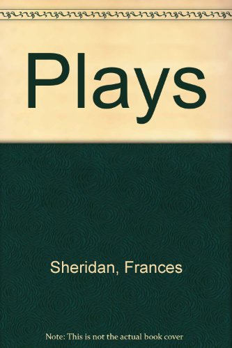 Beispielbild fr The Plays of Frances Sheridan zum Verkauf von Better World Books