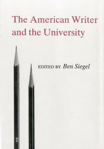 Imagen de archivo de American Writer & The University a la venta por Kennys Bookshop and Art Galleries Ltd.