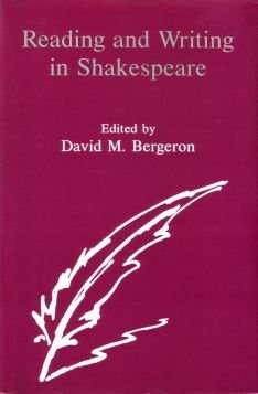 Beispielbild fr Reading and Writing in Shakespeare zum Verkauf von Books From California