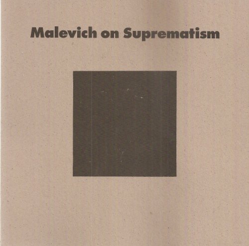 9780874141191: Malevich on Suprematism: Six Essays 1915-1926