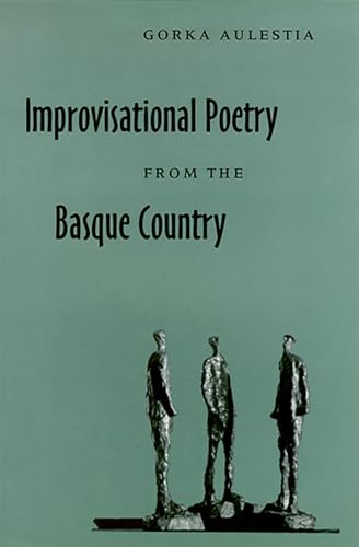 Beispielbild fr Improvisational Poetry from the Basque Country zum Verkauf von Better World Books