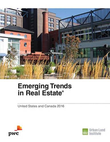 Imagen de archivo de Emerging Trends in Real Estate 2016 a la venta por WorldofBooks