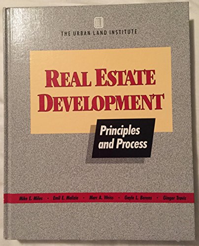 Stock image for Real Estate Development: Principles and Process for sale by HPB-Red