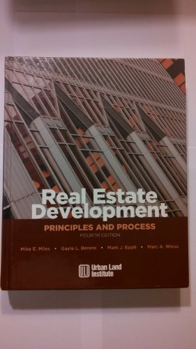 Imagen de archivo de Real Estate Development : Principles and Process a la venta por Better World Books Ltd