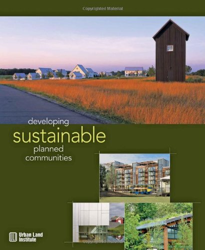 Beispielbild fr Developing Sustainable Planned Communities zum Verkauf von SecondSale