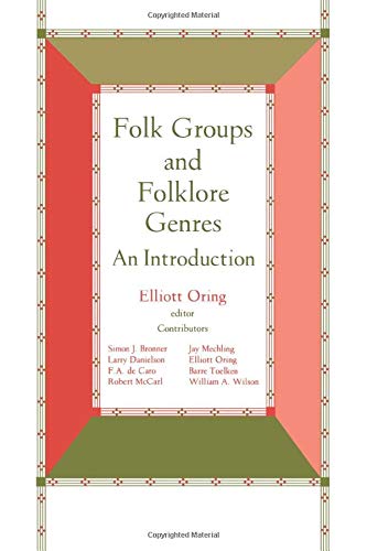 Imagen de archivo de Folk Groups And Folklore Genres: An Introduction a la venta por SecondSale