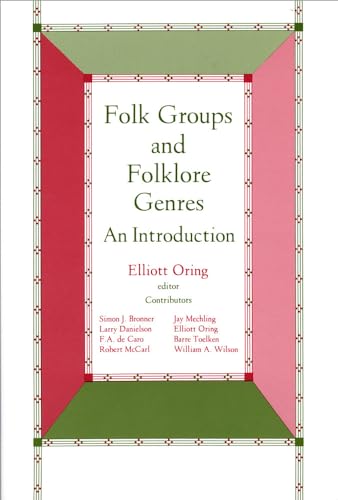 9780874211283: Folk Groups And Folklore Genres: An Introduction