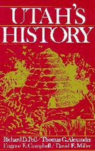 Beispielbild fr Utah's History zum Verkauf von Jenson Books Inc