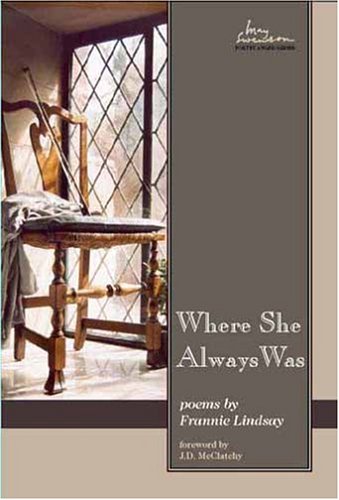 9780874215816: Where She Always Was (May Swenson Poetry Award Series)