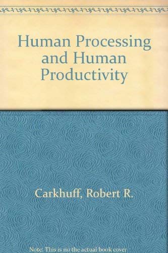 Beispielbild fr Human Processing and Human Productivity zum Verkauf von Books to Die For