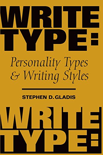 Beispielbild fr Write Type: Personality Types and Writing Styles zum Verkauf von THE SAINT BOOKSTORE